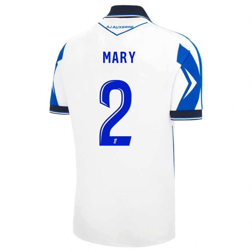 גברים Théo Mary #2 שחור לבן כחול ג'רזי ביתית 2026/27 חולצה קצרה
