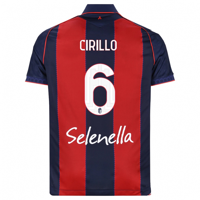 גברים Pasquale Cirillo #6 כחול מלכותי אדום לבן ג'רזי ביתית 2026/27 חולצה קצרה