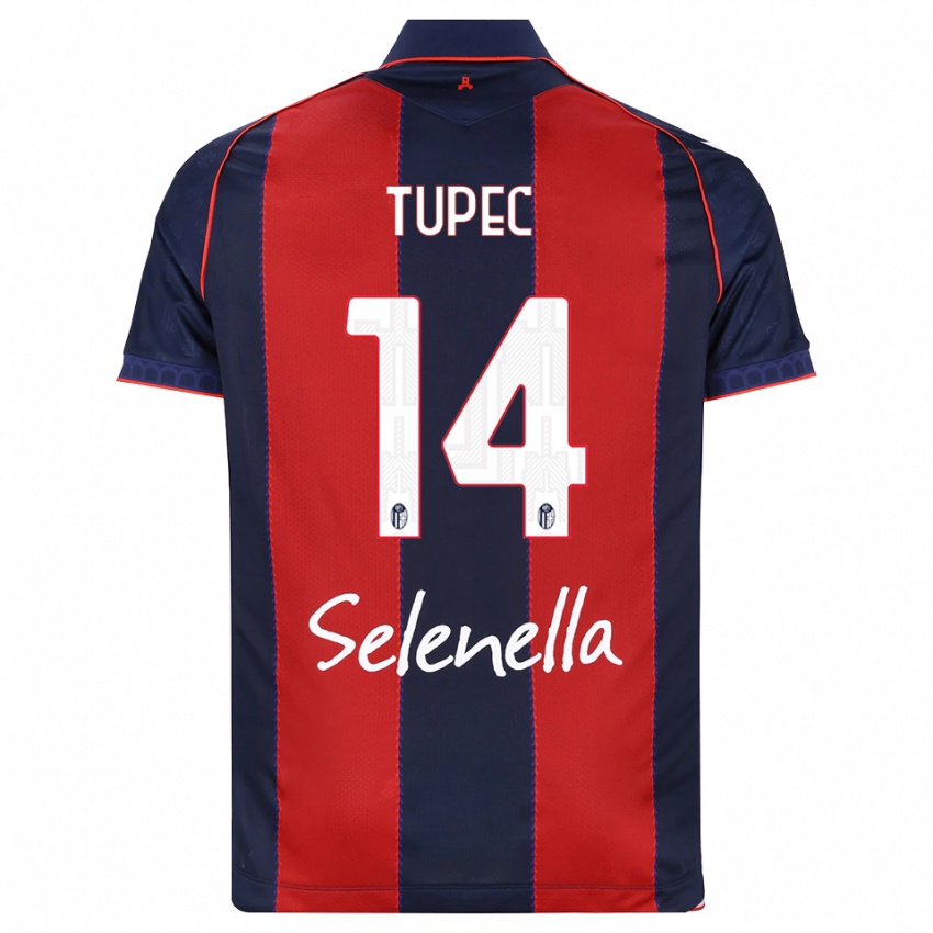 גברים Leos Tupec #14 כחול מלכותי אדום לבן ג'רזי ביתית 2026/27 חולצה קצרה