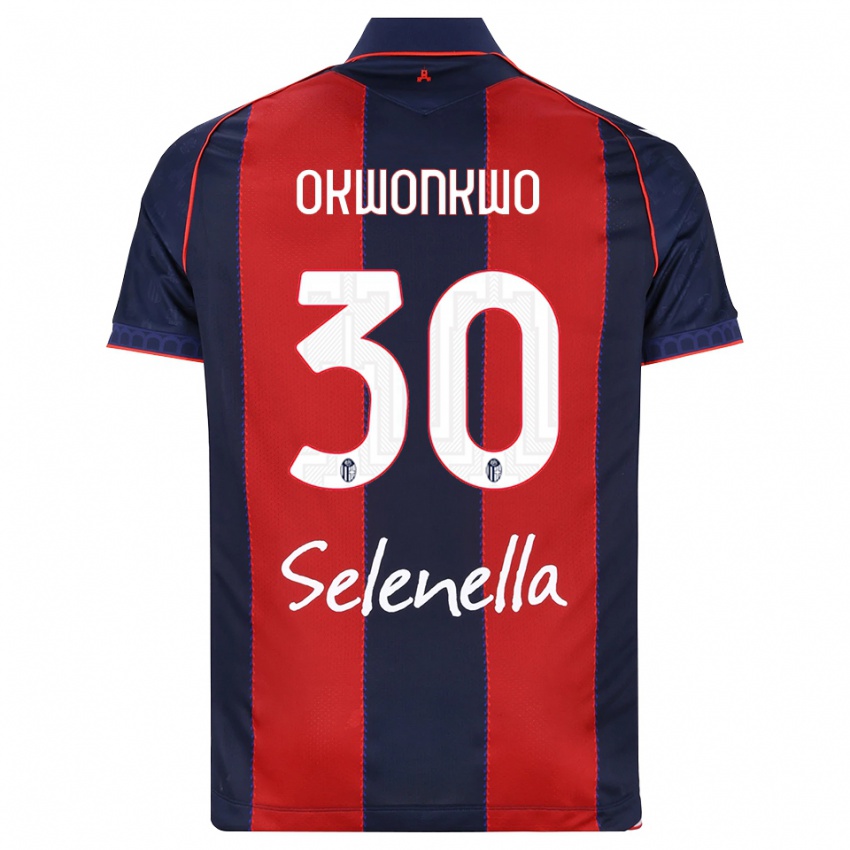 גברים Orji Okwonkwo #30 כחול מלכותי אדום לבן ג'רזי ביתית 2026/27 חולצה קצרה