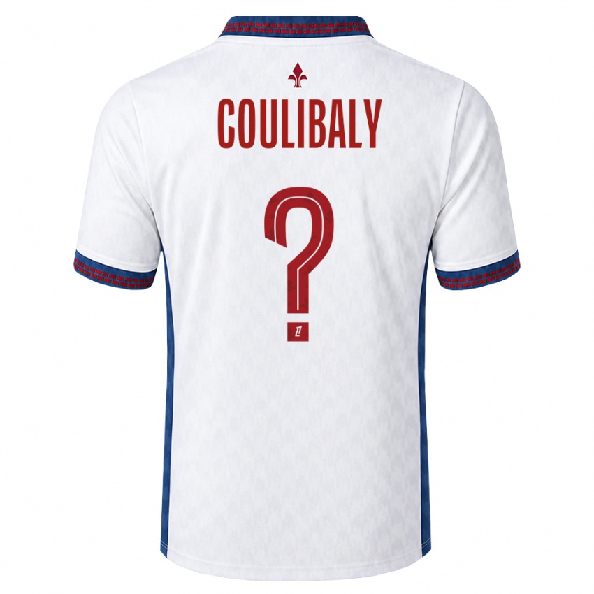 גברים Bilal Coulibaly #0 אדום לבן כחול הרחק ג'רזי 2026/27 חולצה קצרה
