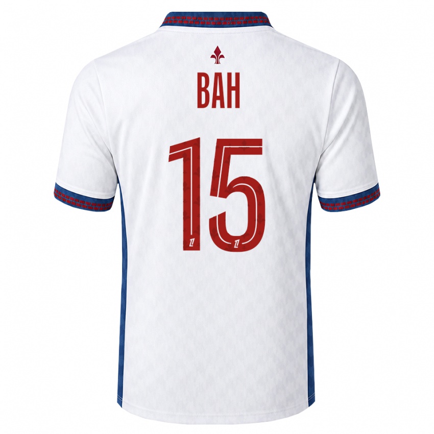 גברים Oury Bah #15 אדום לבן כחול הרחק ג'רזי 2026/27 חולצה קצרה