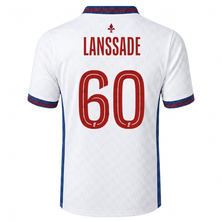 גברים Zadig Lanssade #60 אדום לבן כחול הרחק ג'רזי 2026/27 חולצה קצרה