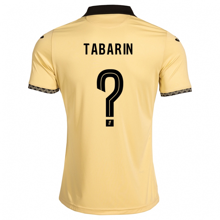 גברים Lenny Tabarin #0 לבן נאבאחו שחור הרחק ג'רזי 2026/27 חולצה קצרה