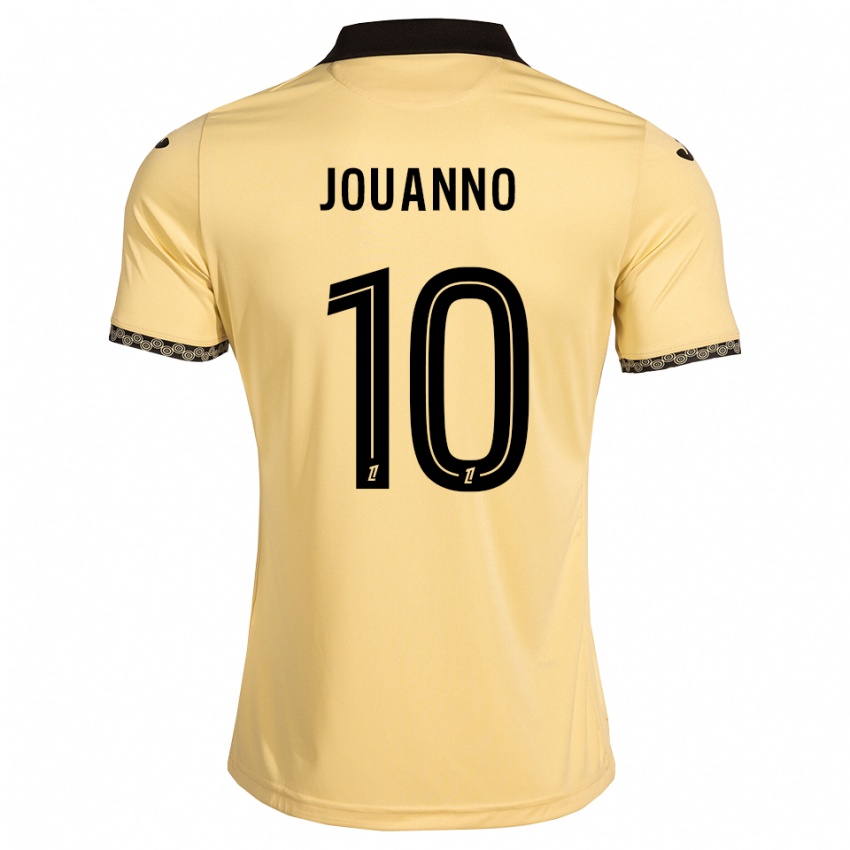 גברים Mathilde Jouanno #10 לבן נאבאחו שחור הרחק ג'רזי 2026/27 חולצה קצרה