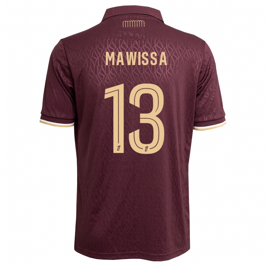 גברים כריסטיאן מאוויסה אלבי #13 חום חולי אדום הרחק ג'רזי 2026/27 חולצה קצרה