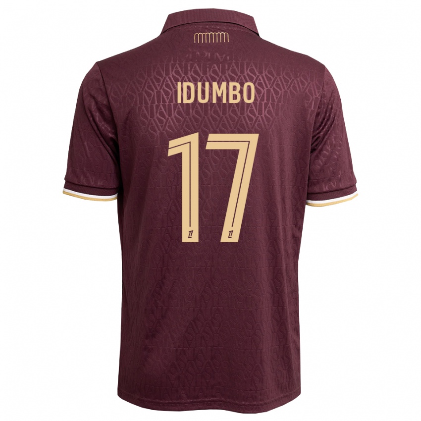 גברים Stanis Idumbo Muzambo #17 חום חולי אדום הרחק ג'רזי 2026/27 חולצה קצרה