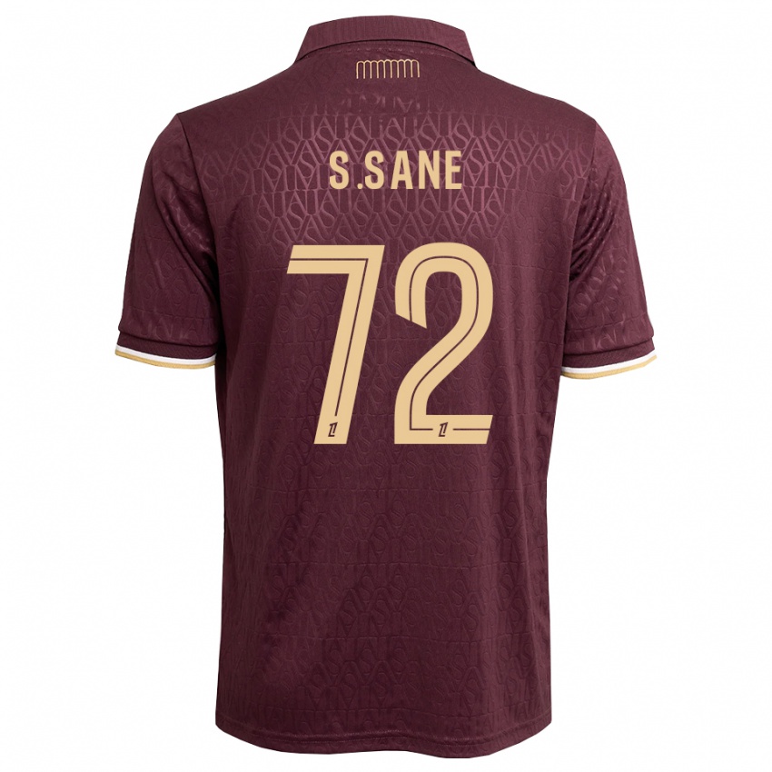 גברים Sadibou Sané #72 חום חולי אדום הרחק ג'רזי 2026/27 חולצה קצרה