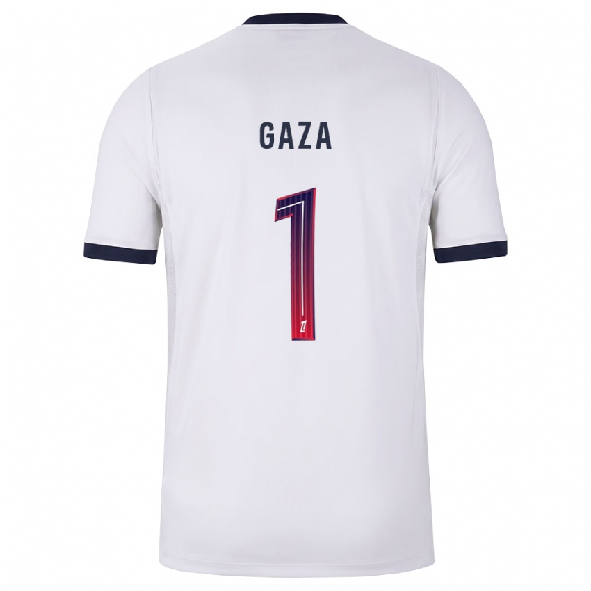 גברים ג׳וני מעזה #1 לבן שחור אדום הרחק ג'רזי 2026/27 חולצה קצרה
