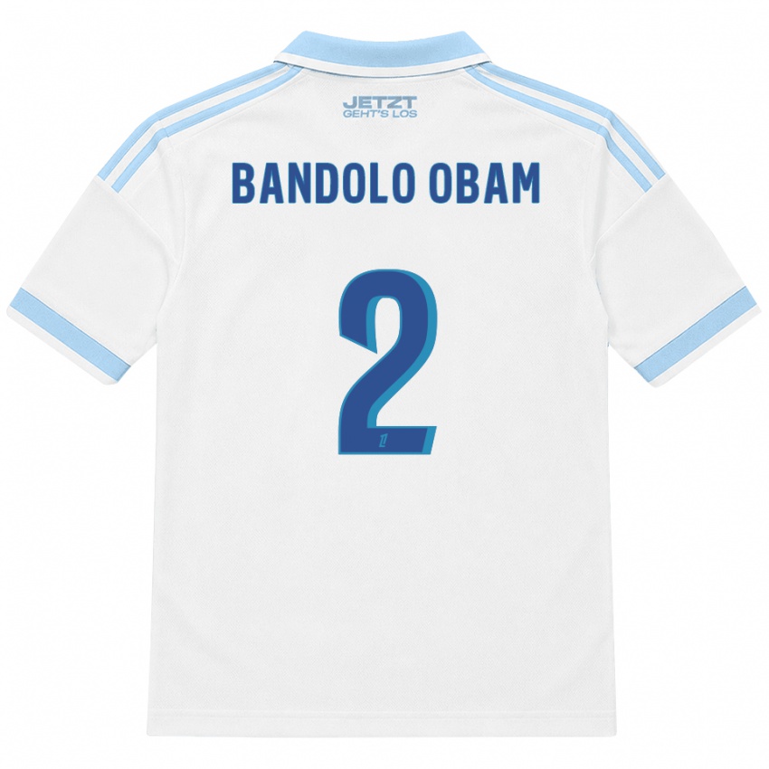 גברים Randy Bandolo Obam #2 כחול שמיים בהיר לבן אדום הרחק ג'רזי 2026/27 חולצה קצרה