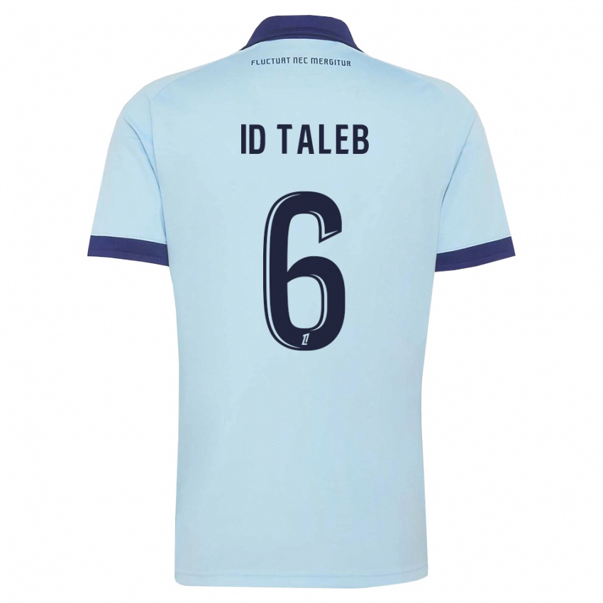 גברים Samy Id Taleb #6 כחול תירס שחור הרחק ג'רזי 2026/27 חולצה קצרה