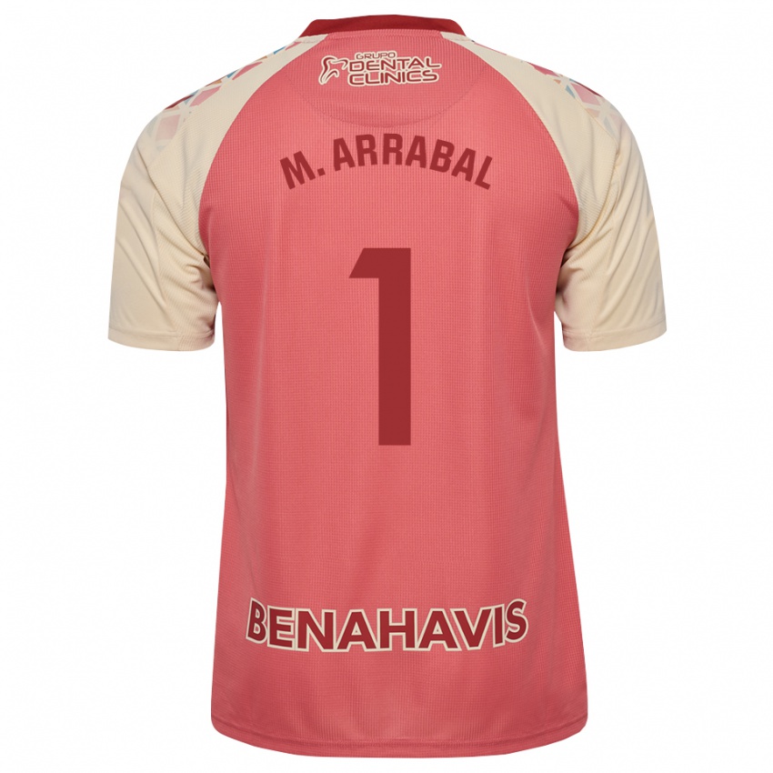 גברים María Arrabal Martin #1 ורוד בהיר אדום כחול הרחק ג'רזי 2026/27 חולצה קצרה