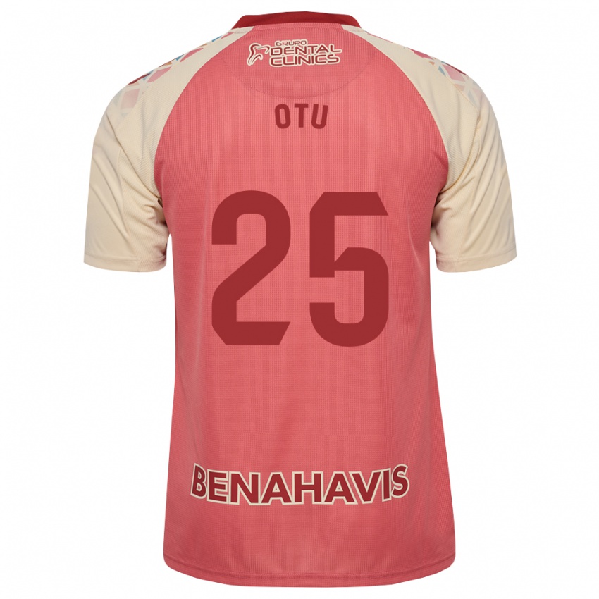 גברים Joseph Otu #25 ורוד בהיר אדום כחול הרחק ג'רזי 2026/27 חולצה קצרה