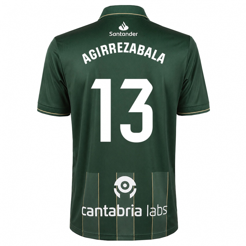 גברים Julen Agirrezabala #13 אפור כהה לבן הרחק ג'רזי 2026/27 חולצה קצרה