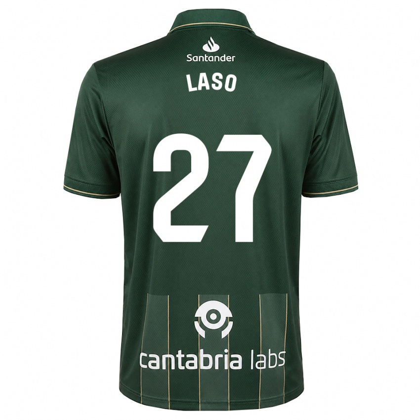 גברים Alejandro Laso #27 אפור כהה לבן הרחק ג'רזי 2026/27 חולצה קצרה
