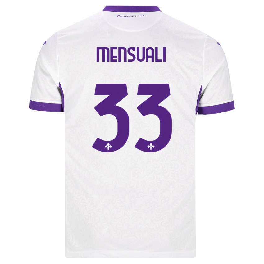 גברים Alice Mensuali #33 לבן סגול הרחק ג'רזי 2026/27 חולצה קצרה