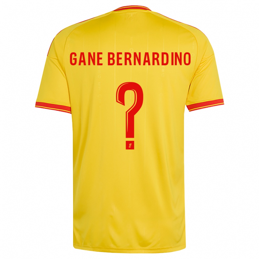 נשים Nathanaël Gane Bernardino #0 זהב כתום אדום ג'רזי ביתית 2026/27 חולצה קצרה