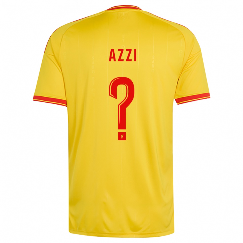 נשים Rayan Azzi #0 זהב כתום אדום ג'רזי ביתית 2026/27 חולצה קצרה