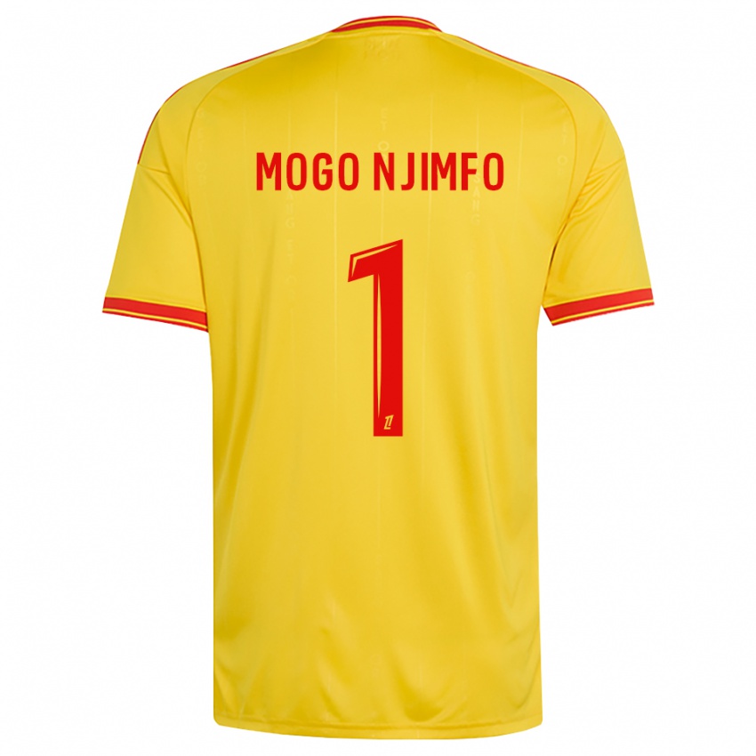 נשים Arthur Mogo Njimfo #1 זהב כתום אדום ג'רזי ביתית 2026/27 חולצה קצרה