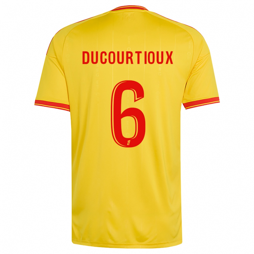 נשים אילן דוקורטיו #6 זהב כתום אדום ג'רזי ביתית 2026/27 חולצה קצרה
