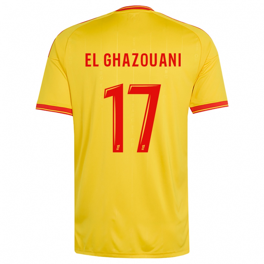 נשים Fatima El Ghazouani #17 זהב כתום אדום ג'רזי ביתית 2026/27 חולצה קצרה
