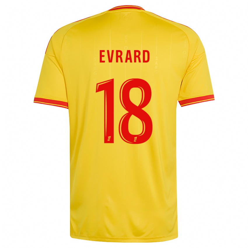 נשים Julia Evrard #18 זהב כתום אדום ג'רזי ביתית 2026/27 חולצה קצרה