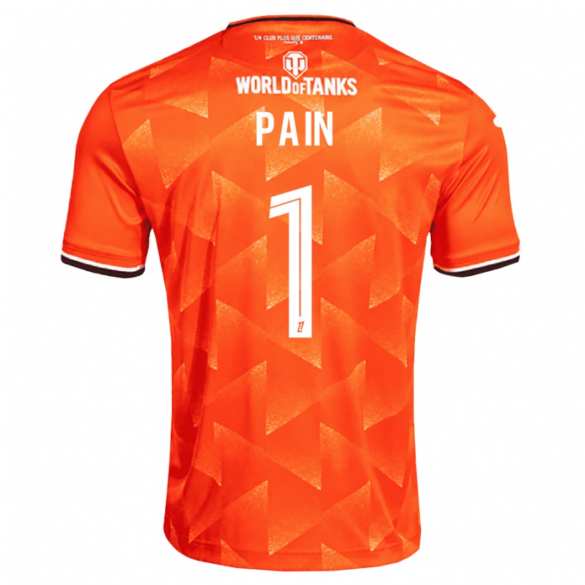 נשים Ilan Pain #1 כתום לבן שחור ג'רזי ביתית 2026/27 חולצה קצרה