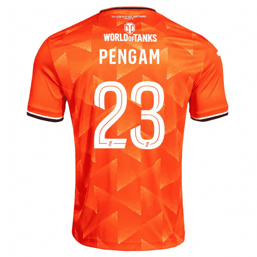 נשים Imran Pengam #23 כתום לבן שחור ג'רזי ביתית 2026/27 חולצה קצרה