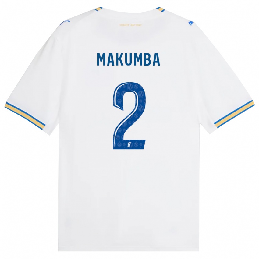 נשים Enzo Makumba #2 כחול דודג' לבן ג'רזי ביתית 2026/27 חולצה קצרה