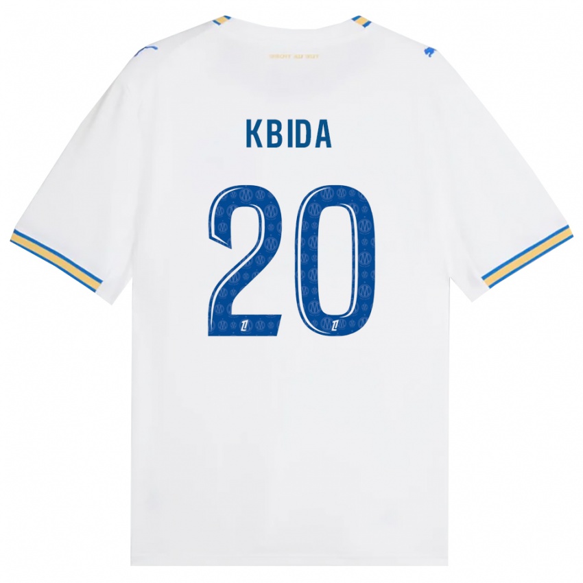 נשים Inès Kbida #20 כחול דודג' לבן ג'רזי ביתית 2026/27 חולצה קצרה