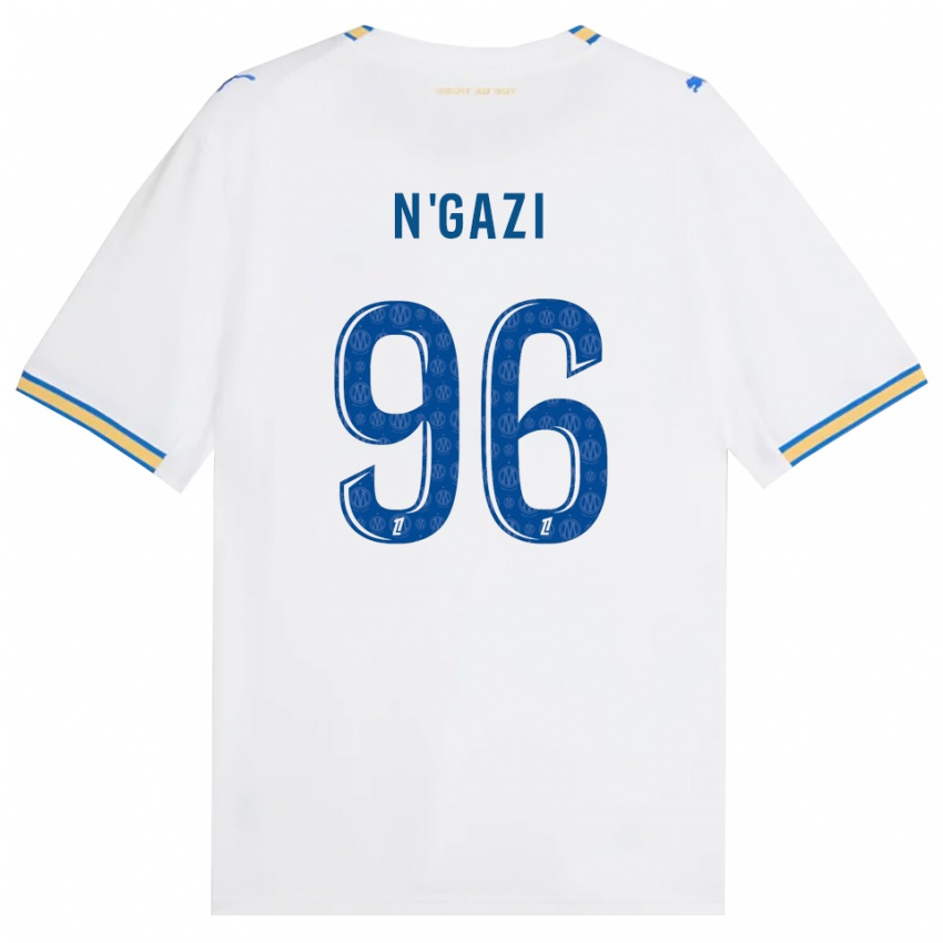 נשים Chloé N'gazi #96 כחול דודג' לבן ג'רזי ביתית 2026/27 חולצה קצרה