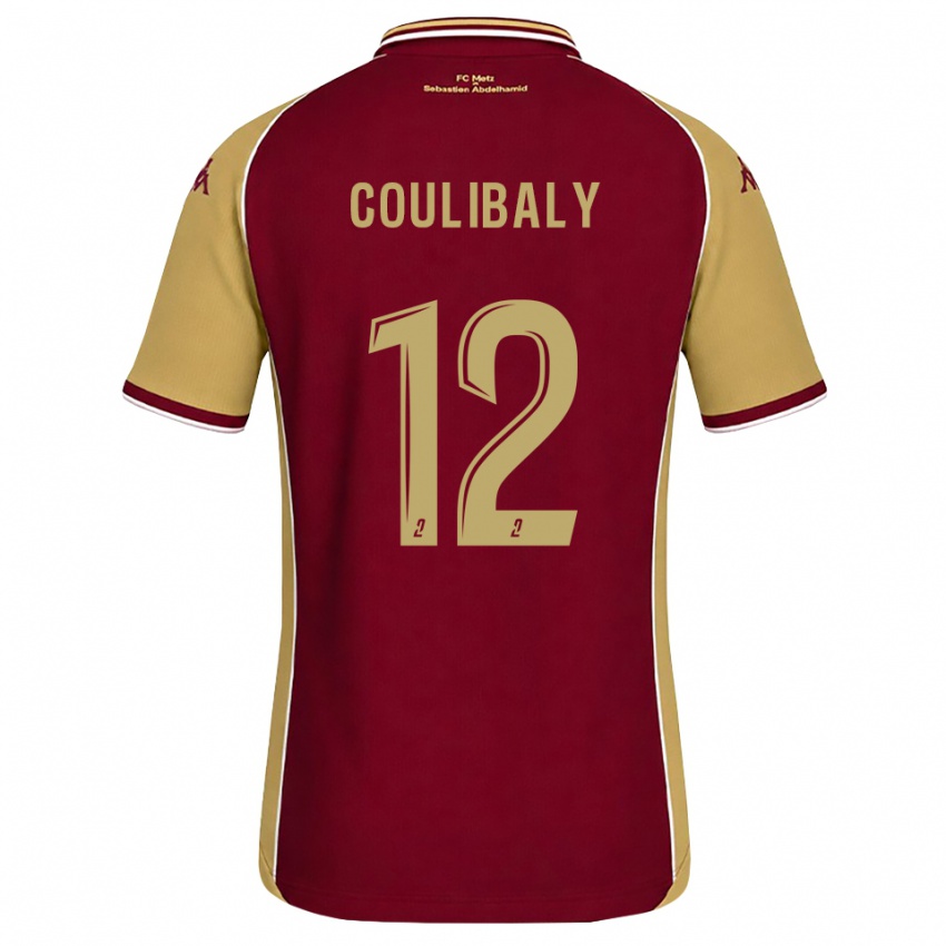 נשים Kady Coulibaly #12 זהב אדום כהה ג'רזי ביתית 2026/27 חולצה קצרה