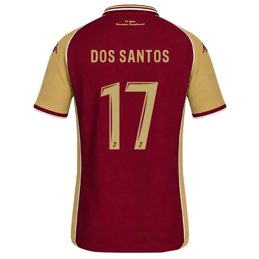 נשים Tahirys Dos Santos #17 זהב אדום כהה ג'רזי ביתית 2026/27 חולצה קצרה נשים Tahirys Dos Santos #17 זהב אדום כהה ג'רזי ביתית 2026/27 חולצה קצרה
