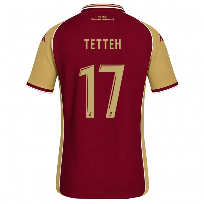 נשים בנג'מין טטה #17 זהב אדום כהה ג'רזי ביתית 2026/27 חולצה קצרה