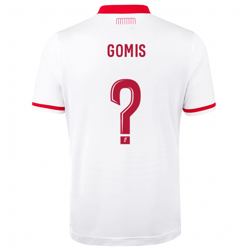 נשים Diapson Gomis #0 אדום לבן ג'רזי ביתית 2026/27 חולצה קצרה