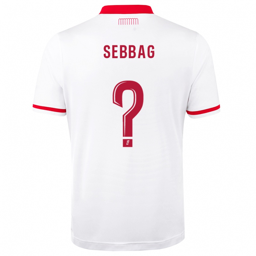 נשים Ilan Sebbag #0 אדום לבן ג'רזי ביתית 2026/27 חולצה קצרה