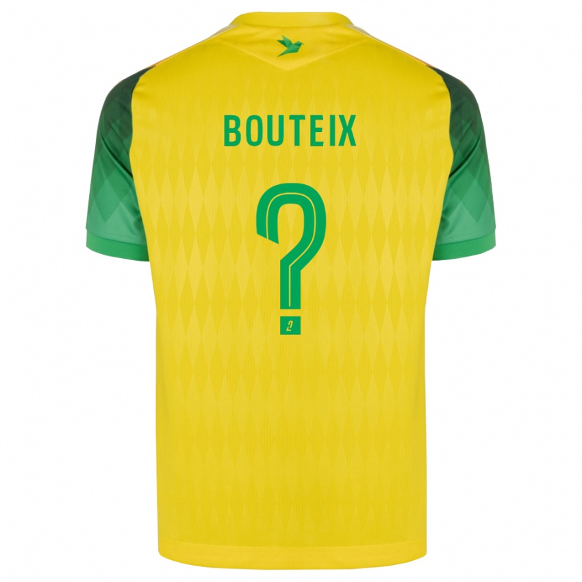 נשים Nolan Bouteix #0 ירוק צהוב אדום ג'רזי ביתית 2026/27 חולצה קצרה