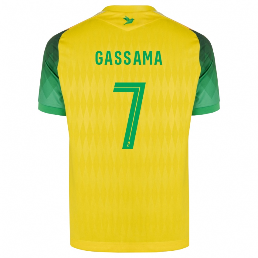 נשים Heraba Gassama #7 ירוק צהוב אדום ג'רזי ביתית 2026/27 חולצה קצרה