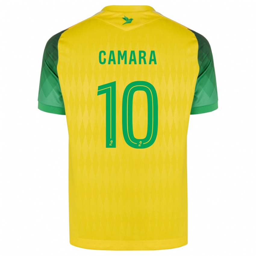 נשים Ibrahim Camara #10 ירוק צהוב אדום ג'רזי ביתית 2026/27 חולצה קצרה