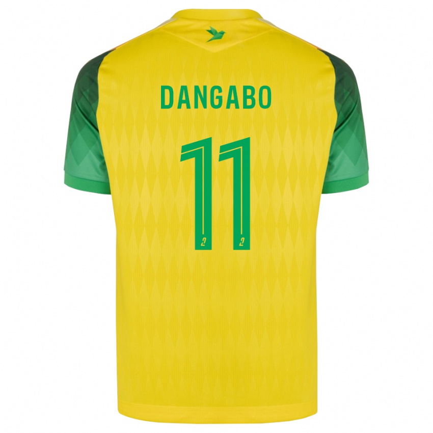נשים Hamissou Dangabo #11 ירוק צהוב אדום ג'רזי ביתית 2026/27 חולצה קצרה