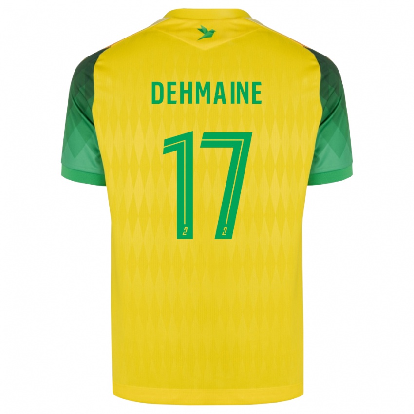 נשים Dehmaine Assoumani #17 ירוק צהוב אדום ג'רזי ביתית 2026/27 חולצה קצרה