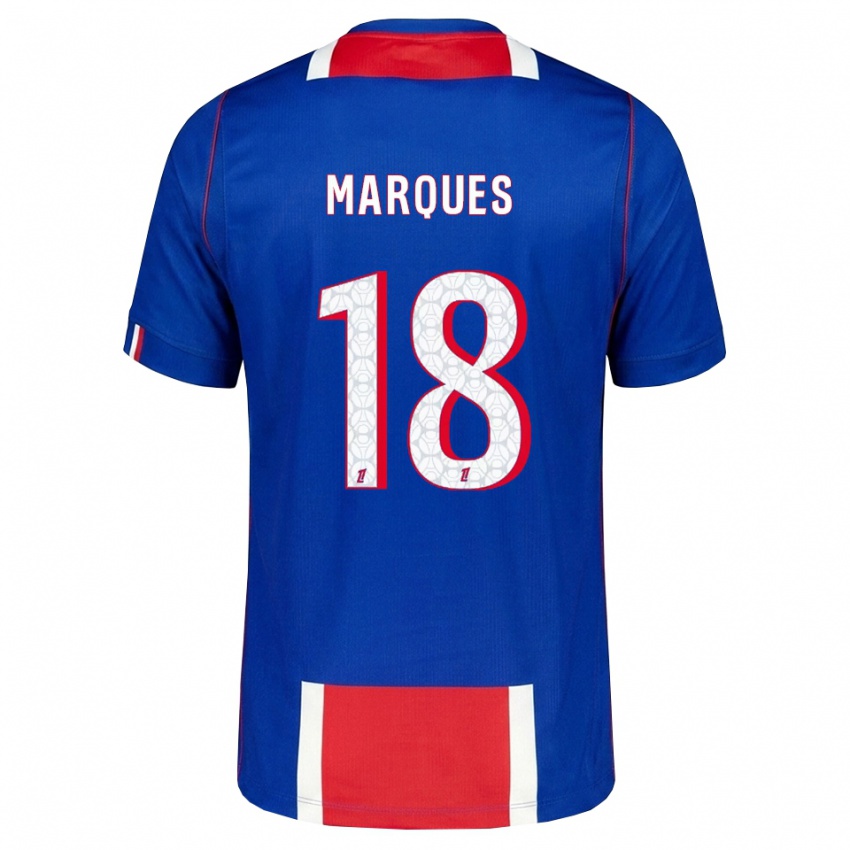 נשים Daniel Marques #18 אדום לבן כחול ג'רזי ביתית 2026/27 חולצה קצרה