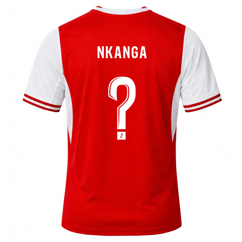 נשים דייווין נקנגה #0 אדום לבן ג'רזי ביתית 2026/27 חולצה קצרה