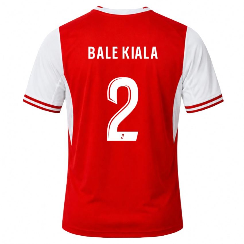 נשים Aser Bale Kiala #2 אדום לבן ג'רזי ביתית 2026/27 חולצה קצרה