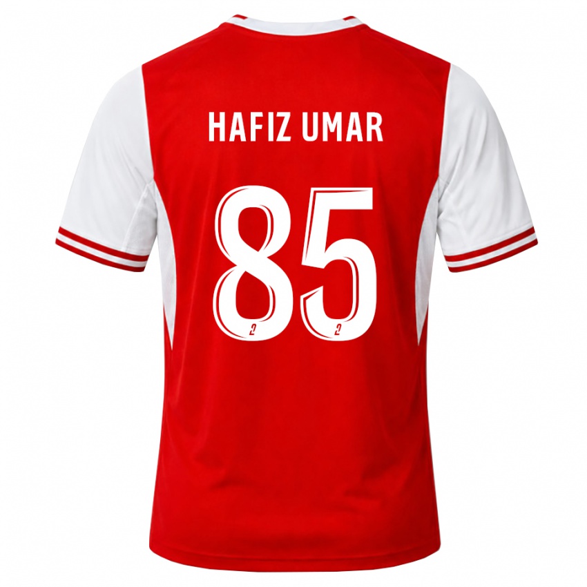 נשים Ibrahim Hafiz Umar #85 אדום לבן ג'רזי ביתית 2026/27 חולצה קצרה