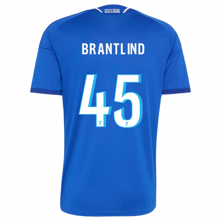נשים Benjamin Brantlind #45 כחול מלכותי לבן ג'רזי ביתית 2026/27 חולצה קצרה