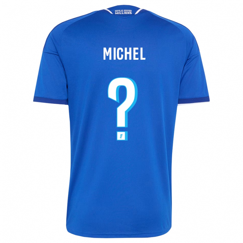 נשים Clément Michel #0 כחול מלכותי לבן ג'רזי ביתית 2026/27 חולצה קצרה