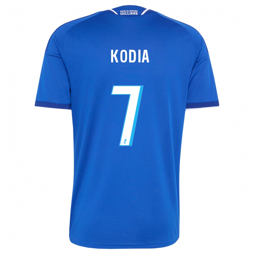 נשים Ghianny Kodia #7 כחול מלכותי לבן ג'רזי ביתית 2026/27 חולצה קצרה
