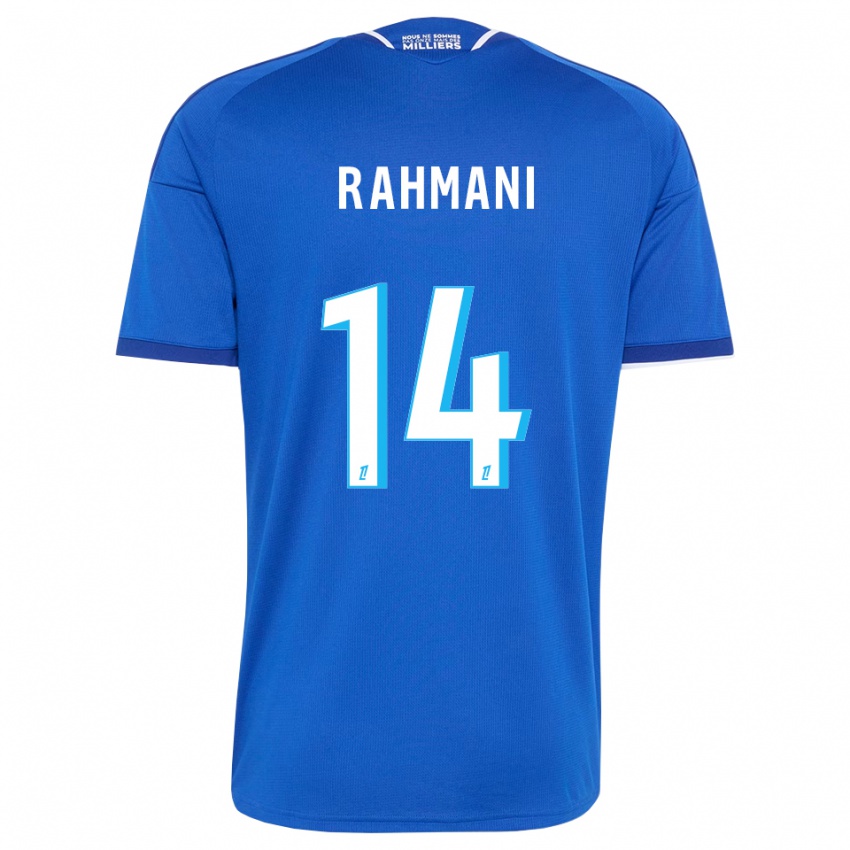 נשים Nessim Rahmani #14 כחול מלכותי לבן ג'רזי ביתית 2026/27 חולצה קצרה