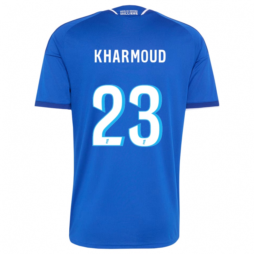 נשים Rayan Kharmoud #23 כחול מלכותי לבן ג'רזי ביתית 2026/27 חולצה קצרה